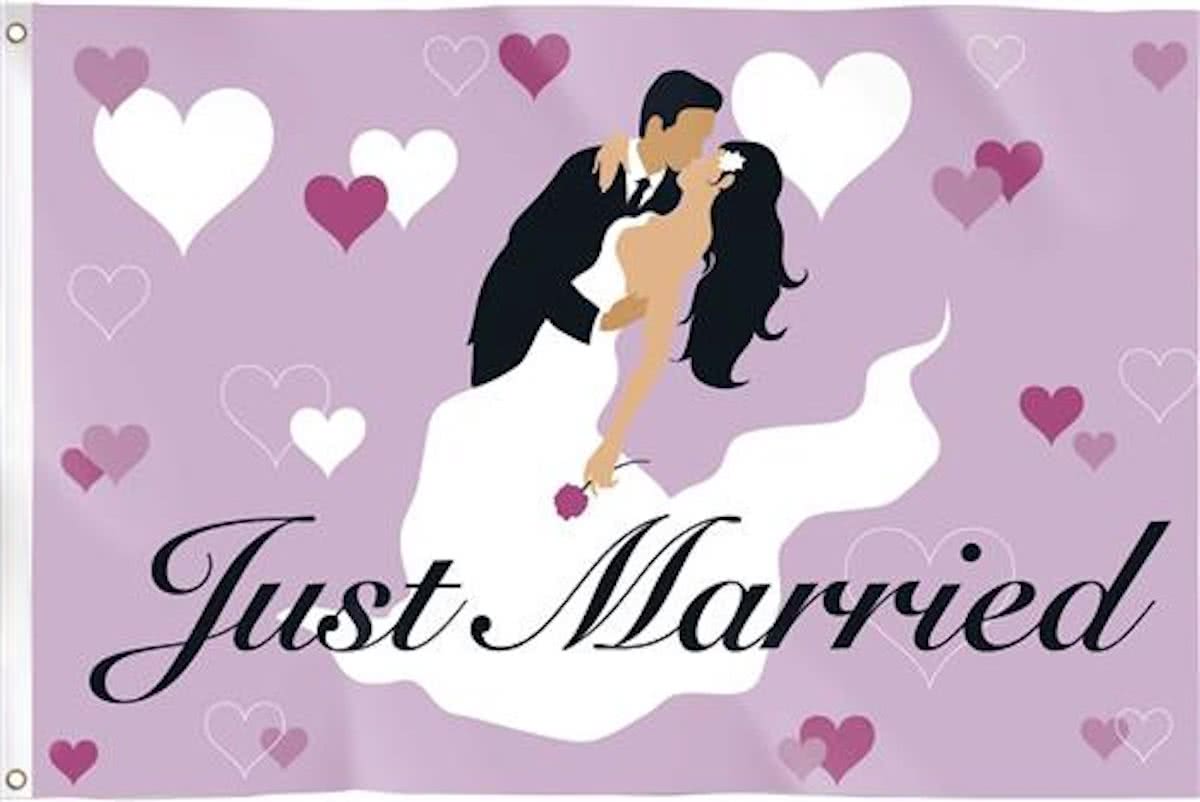 Gevelvlag Just Married